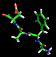 Image of the tetrapeptide Achatin-II (GFAD)